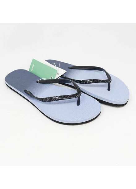 Mumuso Casual Style  Flat Flip Flops GRADIENT BLUE