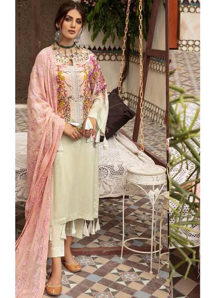 Aafreen by Riaz Arts Embroidered Viscose Suits Unstitched 3 Piece RA21V AF-42 - Winter Collection