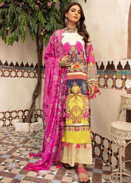 Aafreen by Riaz Arts Embroidered Viscose Suits Unstitched 3 Piece RA21V AF-43 - Winter Collection