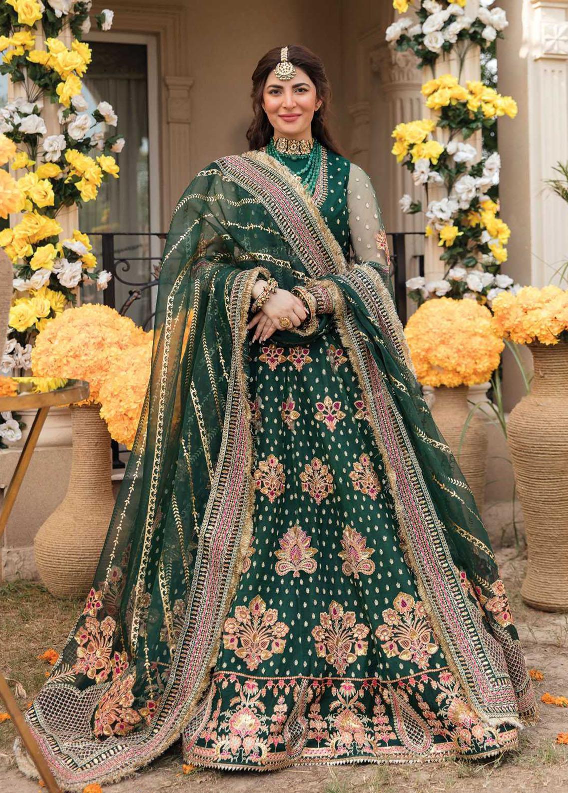 Isfahan by Xenia Formals Embroidered Net Suits Unstitched 3 Piece XF21IF 10-ASHNAH - Luxury Collection main image 1