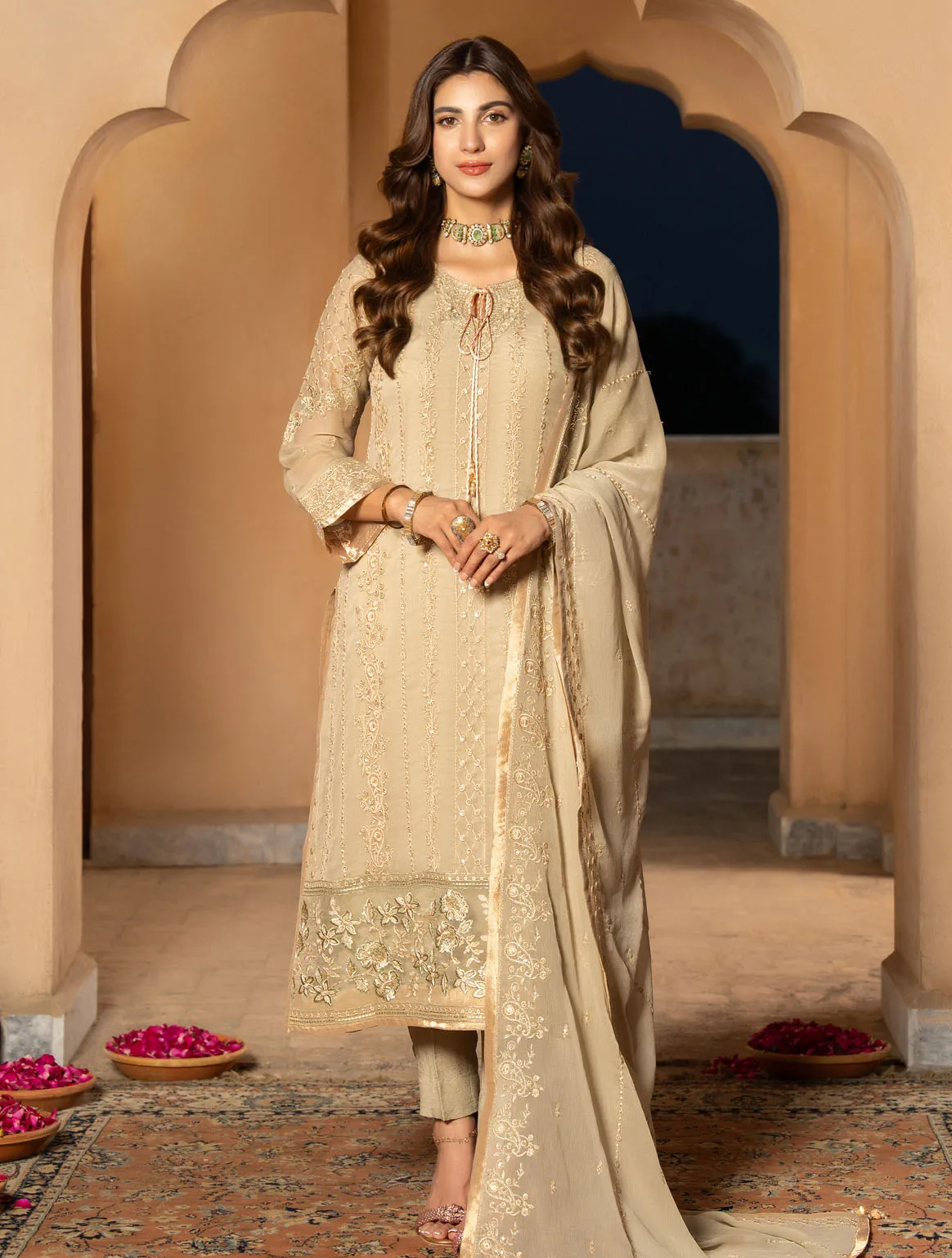 SADABAHAR Afsanay Luxury Chiffon Collection Vol 07 - Design 02