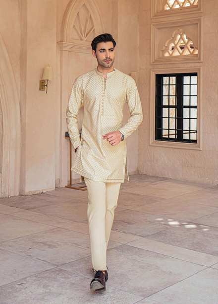 Mushq Cotton Formal Men Kurta -  MLM22-04