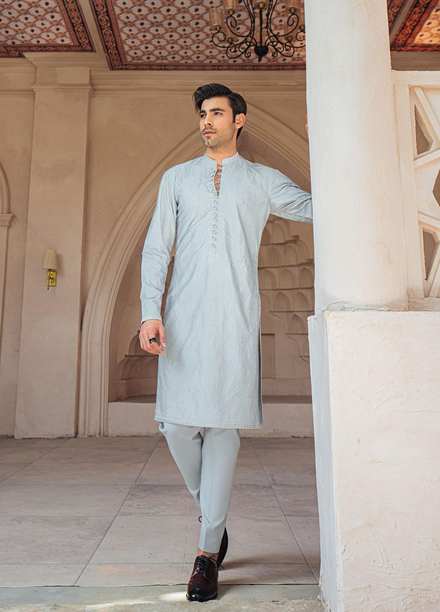 Mushq Cotton Formal Kurta for Men -  MLM22-05