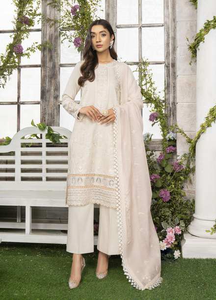 Serika Ready to Wear Embroidered Lawn 3 Piece Suit SRK22DF Arsh