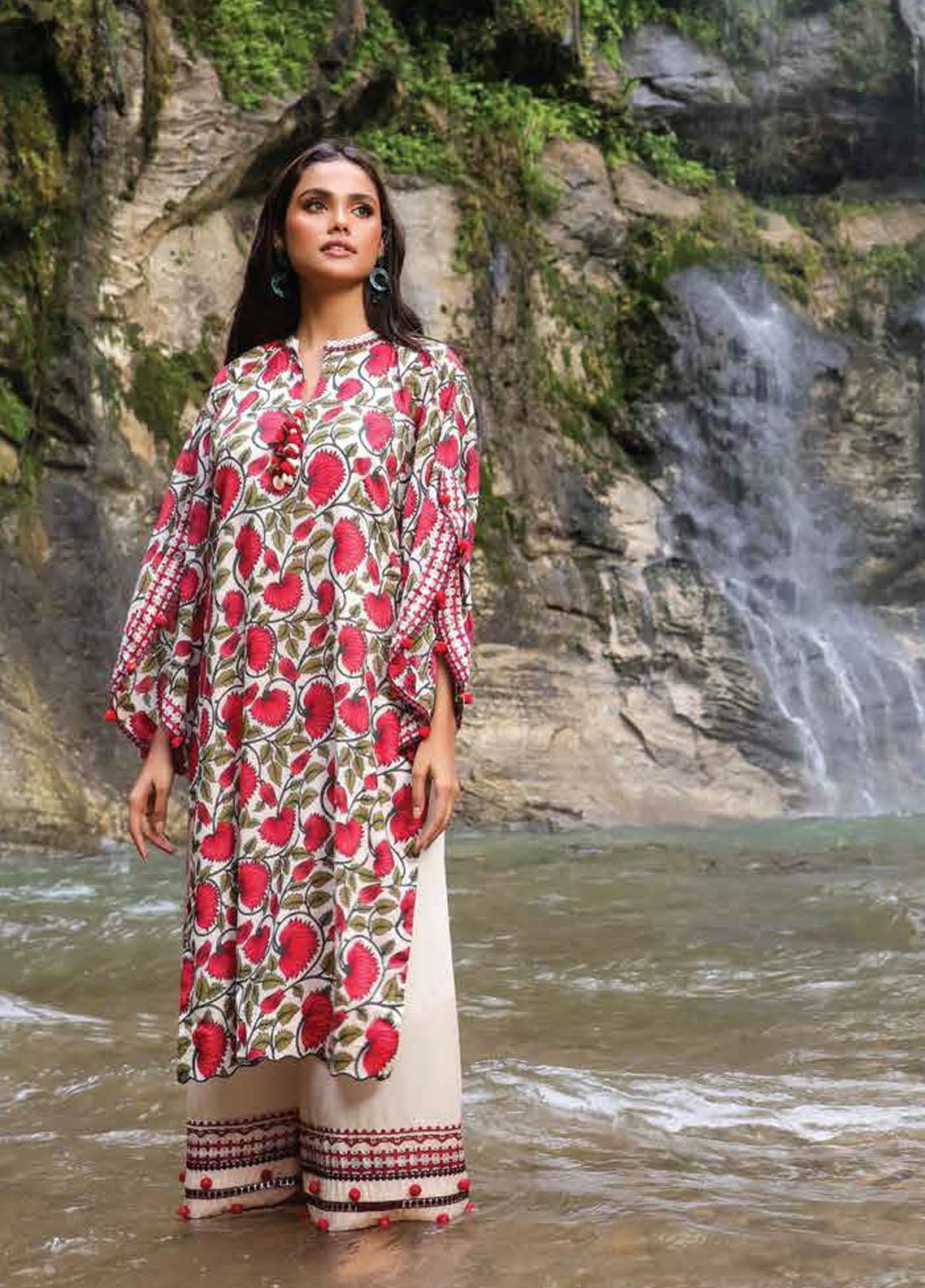 AL KARAM LAWN PRINTED 3 PIECE ARTICLE KDIDV73I main image 0