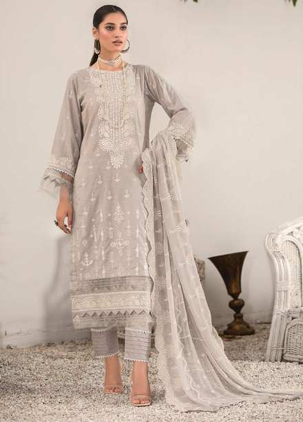 Andaz By Aalaya Embroidered Lawn Suits Unstitched 3 Piece ALY22A D2 - Summer Collection