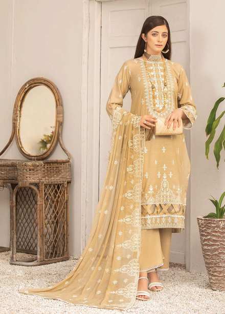 Andaz By Aalaya Embroidered Lawn Suits Unstitched 3 Piece ALY22A D8 - Summer Collection