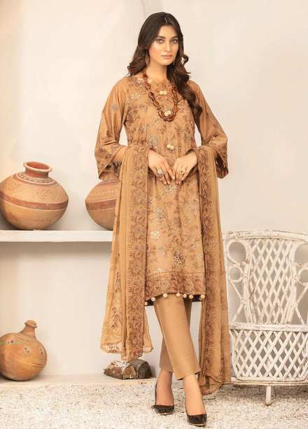 Andaz By Aalaya Embroidered Lawn Suits Unstitched 3 Piece ALY22A D9 - Summer Collection