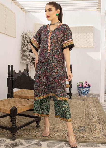 AY Textile Printed Lawn Suits Unstitched 2 Piece AYT232P AY-013 - Summer Collection