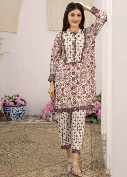 AY Textile Printed Lawn Suits Unstitched 2 Piece AYT232P AY-020 - Summer Collection