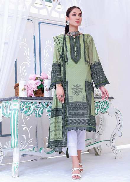 Ayman By Khas Printed Lawn Suits Unstitched 2 Piece KHS23A RKL-1497 - Summer Collection