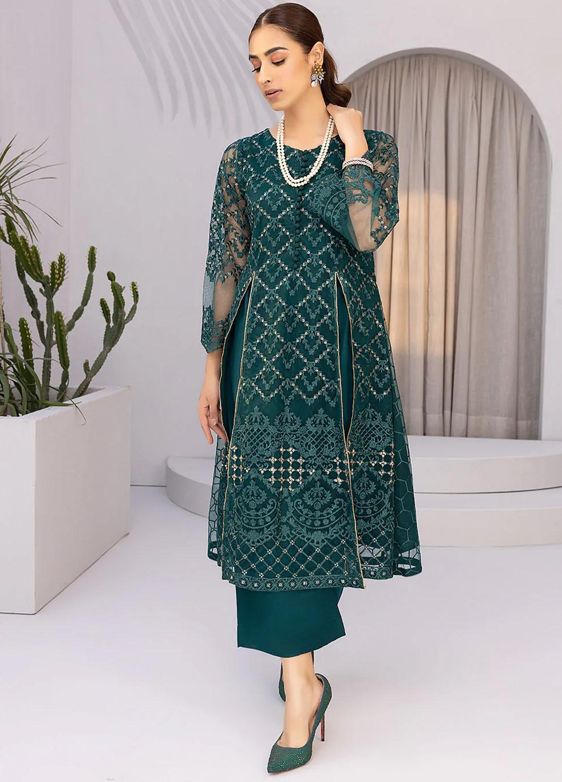 Azure | Embroidered Formals | Embre Blaze