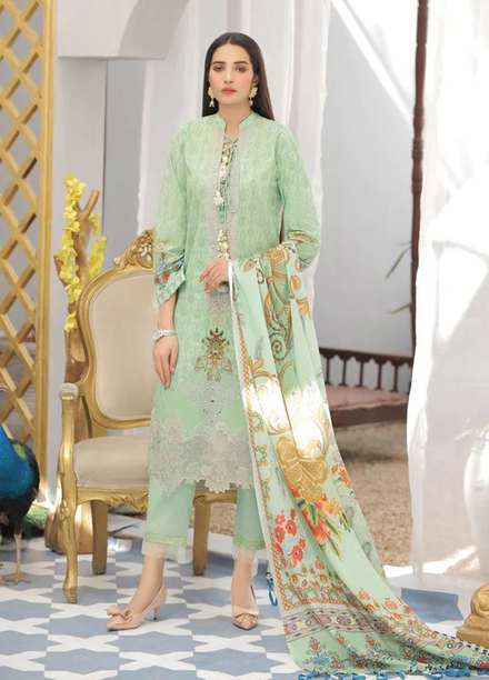 Bagh by Norans Embroidered Lawn Suits Unstitched 3 Piece NRS22UNS NPEC-PR 03 - Summer Collection