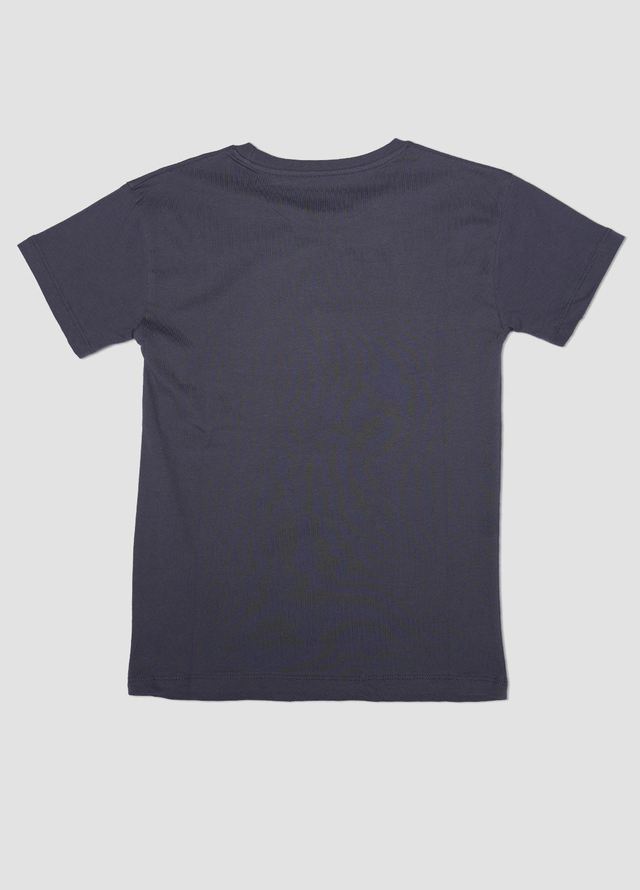 Sanaulla Exclusive Range Cotton Casual Boys T-Shirts -  7566 Grey