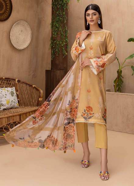 C-Prints By Charizma Printed Lawn Suits Unstitched 3 Piece CRZ22-CP6 CP-60 - Summer Collection