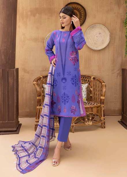 C-Prints By Charizma Printed Lawn Suits Unstitched 3 Piece CRZ22-CP6 CP-63 - Summer Collection