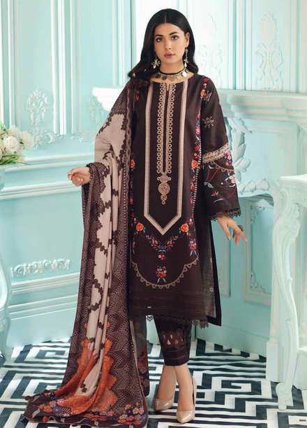 Charizma Printed Khaddar Suits Unstitched 3 Piece CRZ21CS CPW-31 - Winter Collection