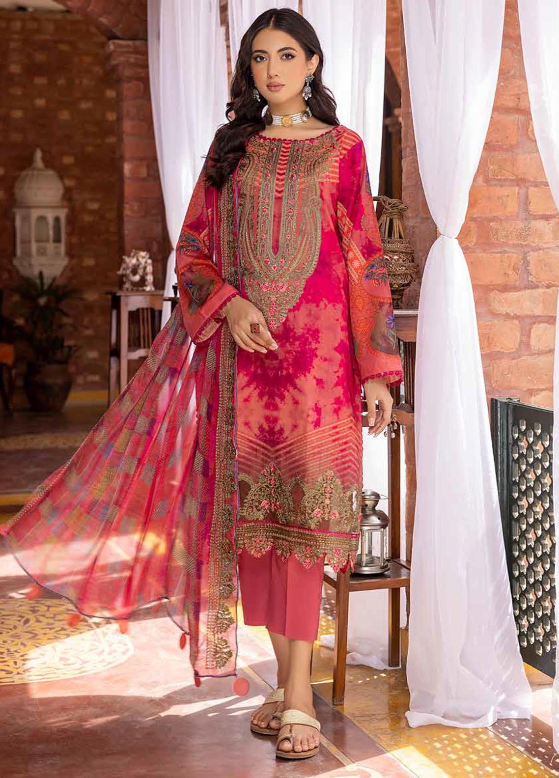 Signora by Charizma Embroidered Velvet Suits Unstitched 3 Piece CRZ24SG CVT4-12 - Winter Collection