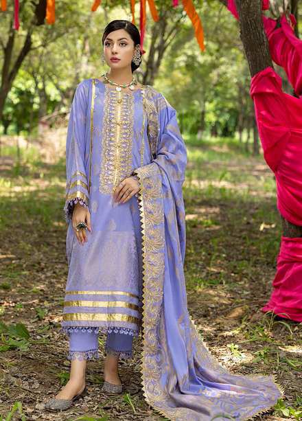 Mah-e-Noor By Charizma Embroidered Cambric Suits Unstitched 3 Piece CRZ22MN CMN-02 - Winter Collection