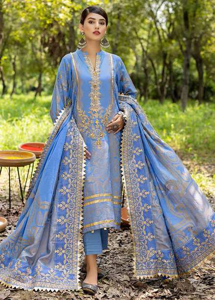 Mah-e-Noor By Charizma Embroidered Cambric Suits Unstitched 3 Piece CRZ22MN CMN-06 - Winter Collection