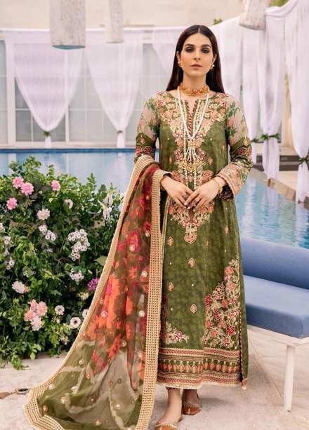 Naranji By Charizma Embroidered Viscose Suits Unstitched 3 Piece CRZ22NW CNW 07 - Winter Collection