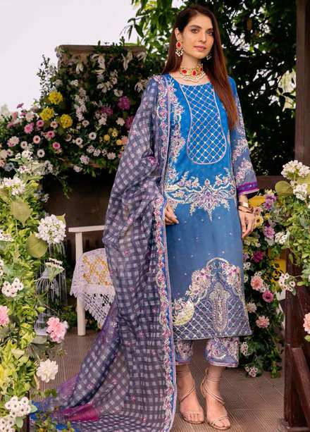 Naranji By Charizma Embroidered Viscose Suits Unstitched 3 Piece CRZ22NW CNW 08 - Winter Collection