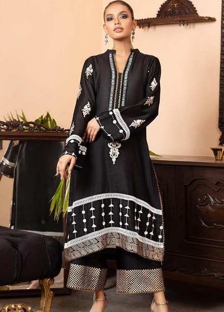 Cozy Apparels Casual Pret  Cotton Net 2 Piece Suit CA22LF STARLING