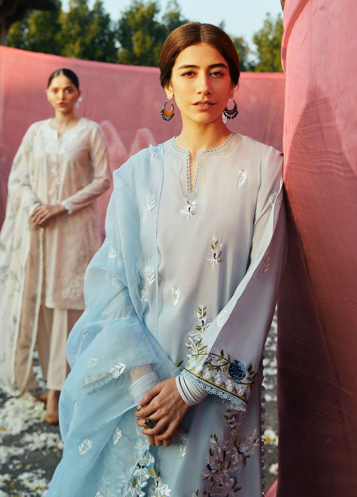 Cross Stitch Embroidered Lawn Suits Unstitched 3 Piece Cross Stitch Embroidered Lawn Suits Unstitched 3 Piece