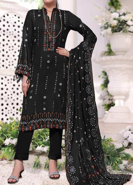 Daman By VS Textiles Printed Lawn Suits Unstitched 3 Piece VS23-D4 806B - Summer Collection