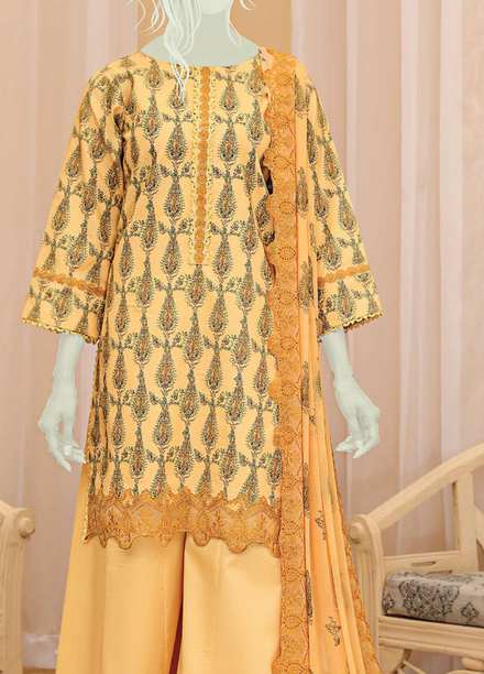 Dastaan by Humdum Embroidered Lawn Suits Unstitched 3 Piece HD22DL D6 - Summer Collection