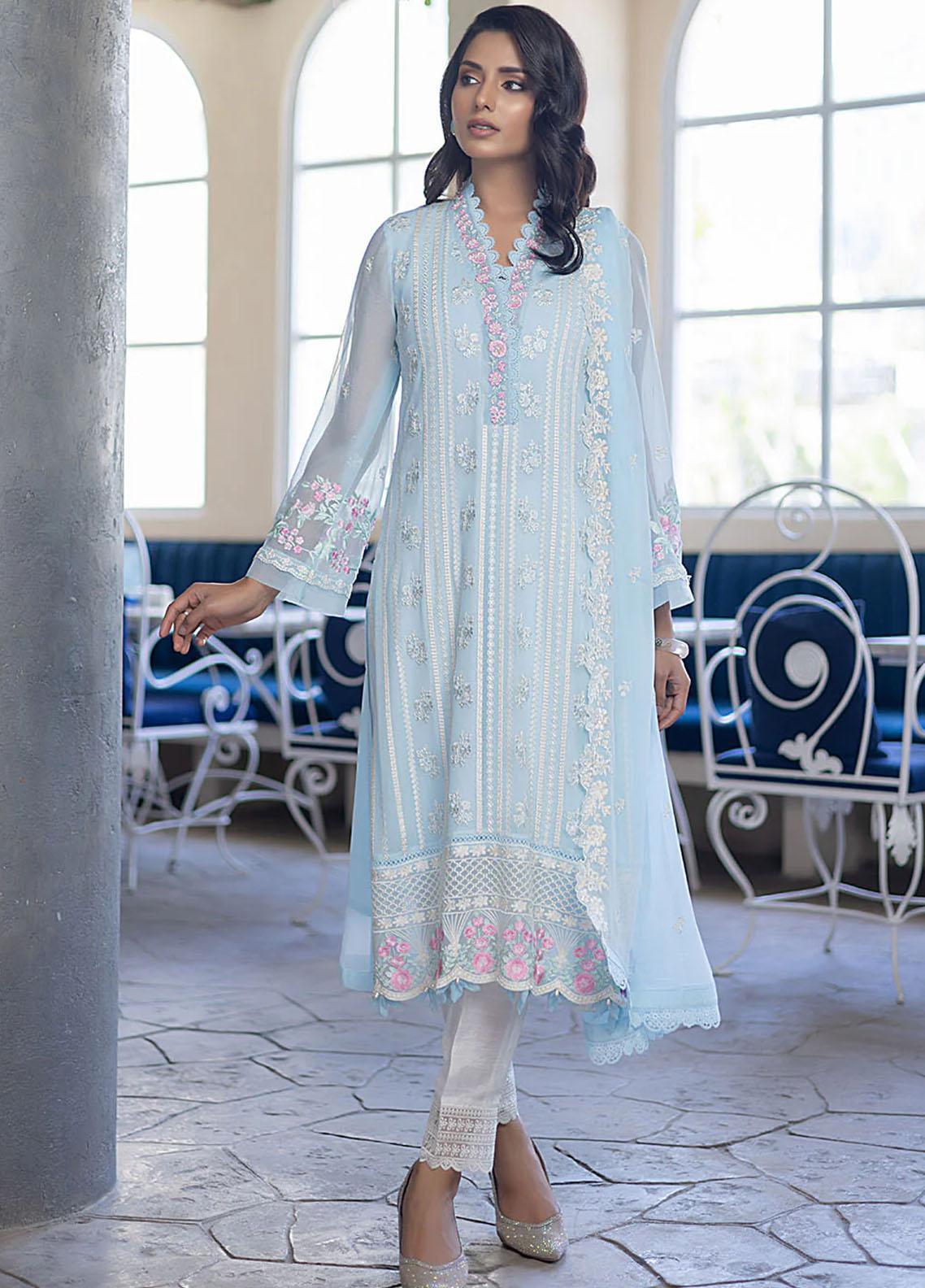 Chiffonさま　専用！ Qalamkar Embroidered Chiffon Suits Unstitched 3 Piece