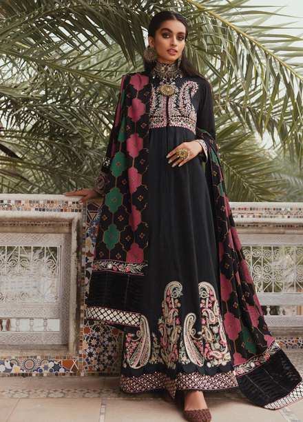 Faixa Faixal Premium by Ittehad Textiles Embroidered Karandi Suits Unstitched 3 Piece IT21FXP D-02 MASTANI - Winter Collection