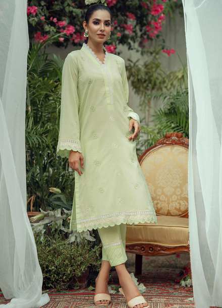 Fascino Embroidered Cotton Suits Unstitched 2 Piece FN22ENT OVAL  - Summer Collection