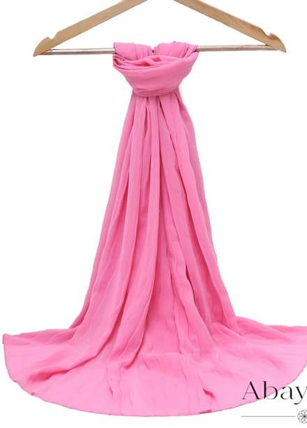 Abaya pk    Hijab ABA22HJ Georgette Magnolia - Bubblegum - Women Hijabs