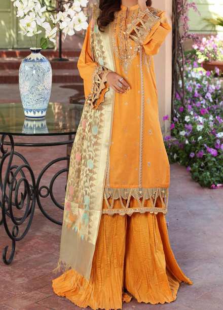 Festive Issue By Gul Ahmed Embroidered Lawn Suits Unstitched 3 Piece GA21EA 12233 - Festive Collection