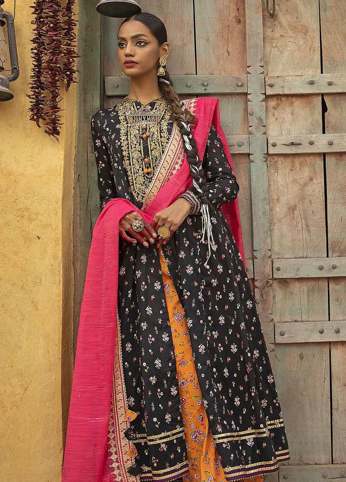 Gul Ahmed Embroidered Missouri Suits Unstitched 3 Piece GA24LF FE-42045 - Festive Collection