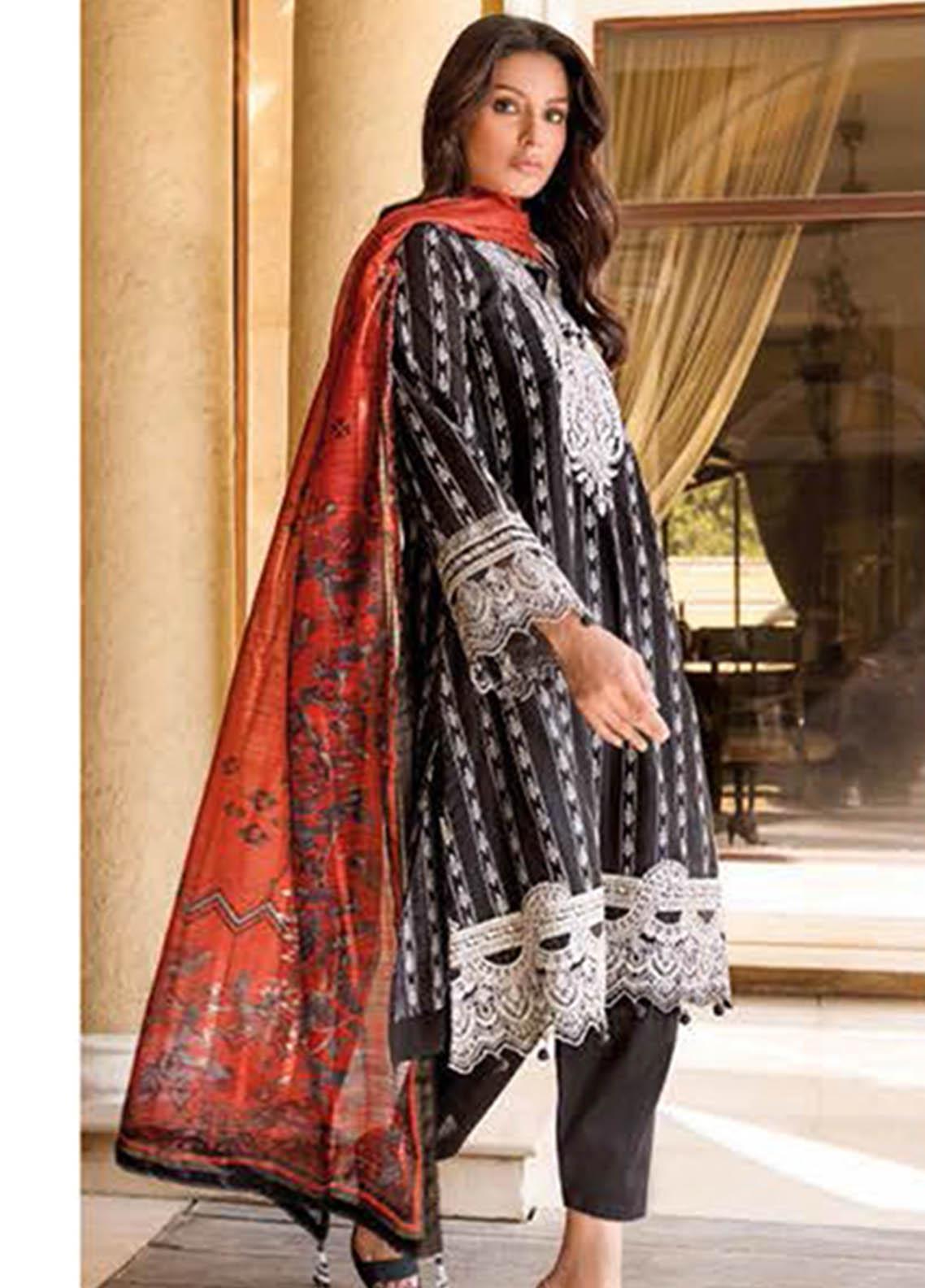 Gul Ahmed Embroidered Lawn Suits Unstitched 3 Piece GA24LF FE-42031 - Festive Collection main image 0