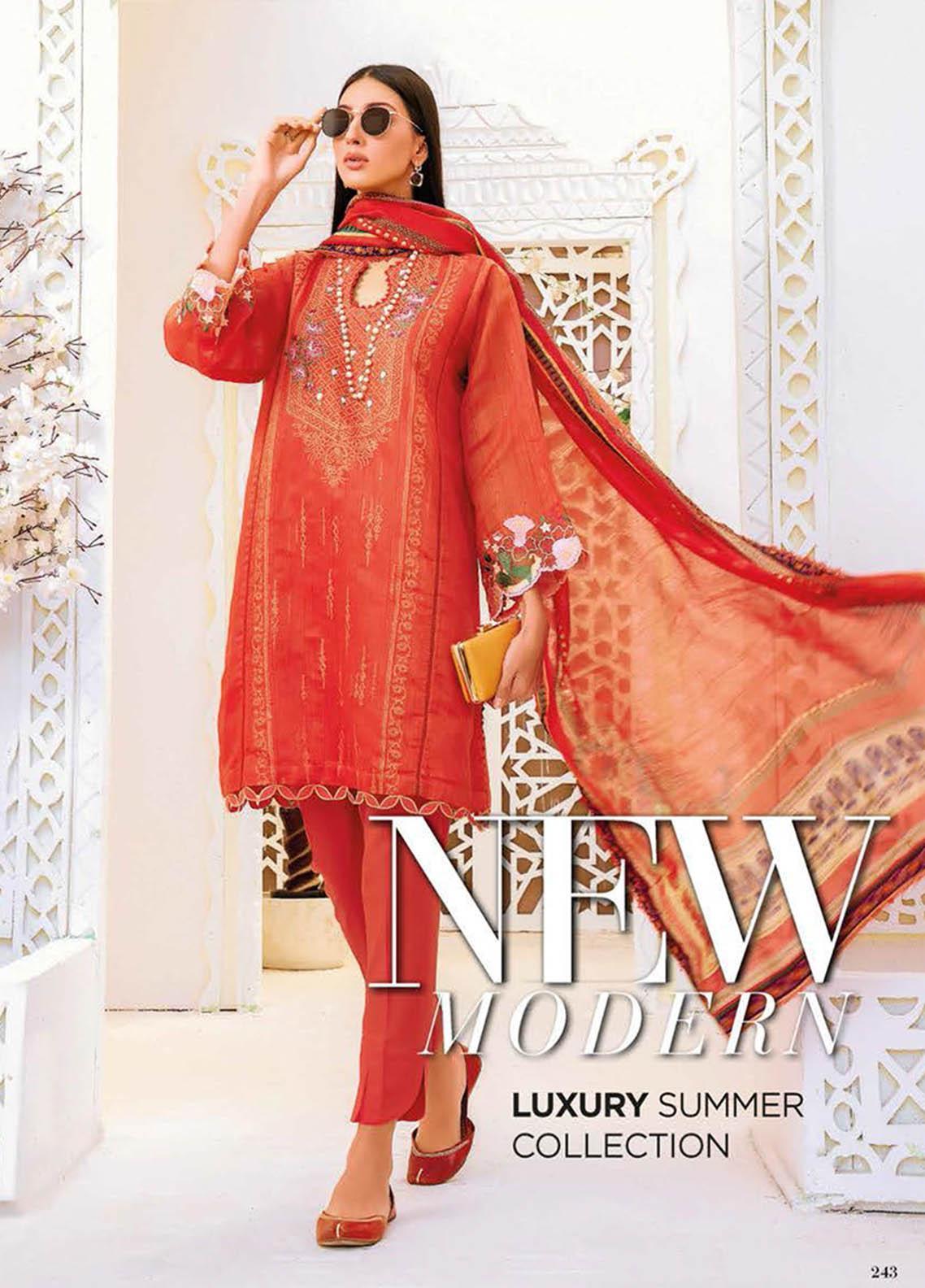 Gul Ahmed Embroidered Swiss Voile Suits Unstitched 3 Piece GA21S LSV 47 - Summer Collection main image 1