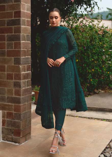 Gulaal Pret Embroidered Organza 3 Piece Suit LP-27 Kalisa