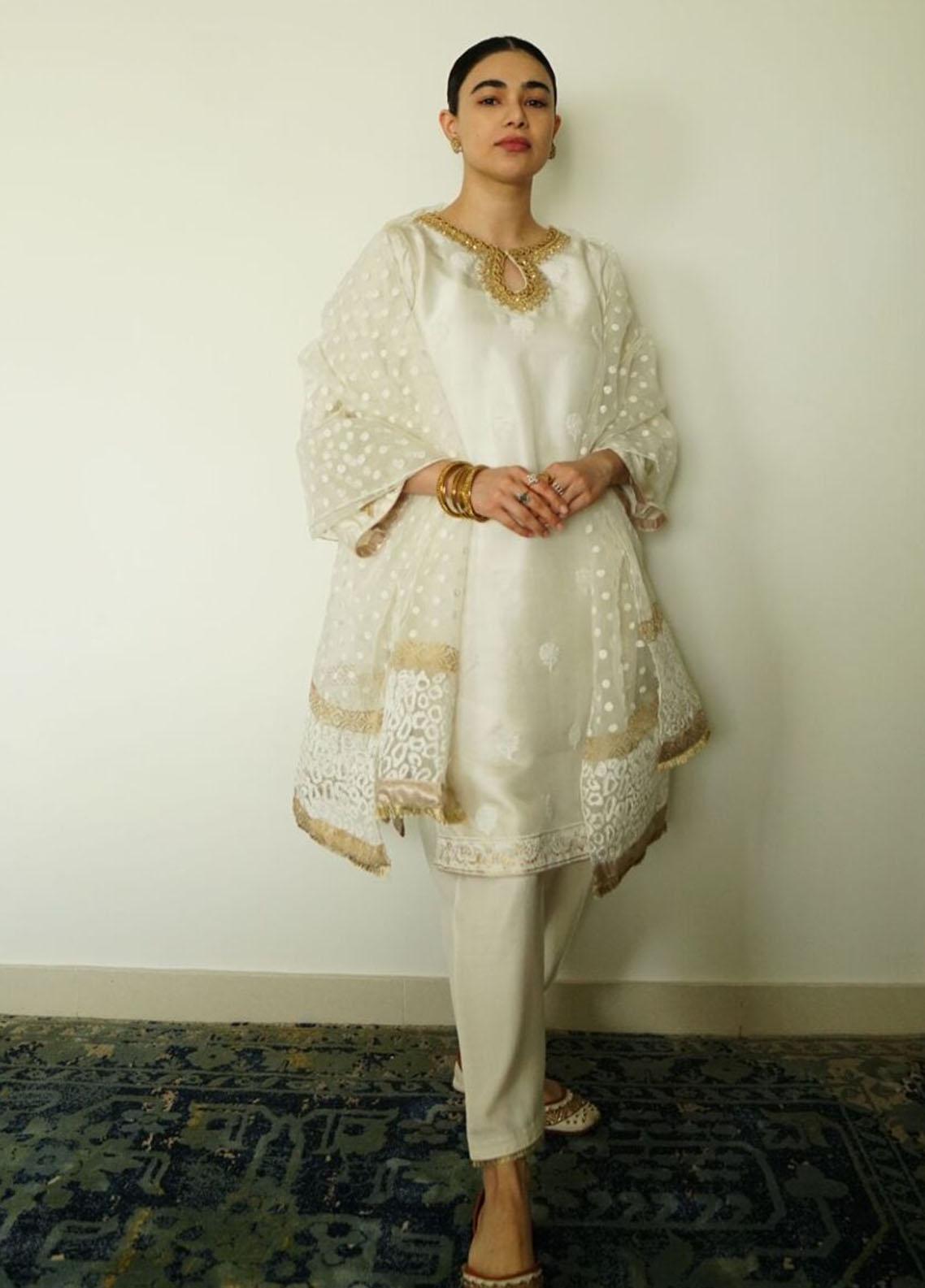 Hana Luxury Pret Embroidered Raw Silk 2 Piece Dress Tiffany main image 1