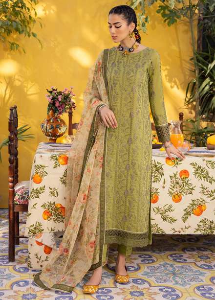 Ilara By Iznik Embroidered Lawn Suits Unstitched 3 Piece IZ23I IL-04 Flavia - Spring / Summer Collection