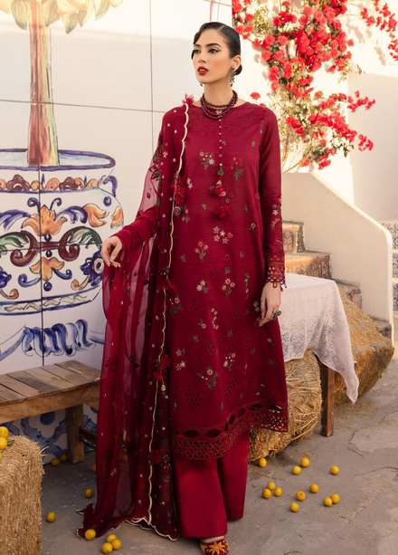 Ilara By Iznik Embroidered Lawn Suits Unstitched 3 Piece IZ23I IL-12 Renata - Spring / Summer Collection