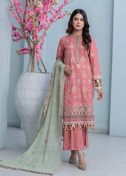 Insiya Clothing Embroidered Lawn Suits Unstitched 3 Piece INS23E 05 ARAAM - Eid Collection