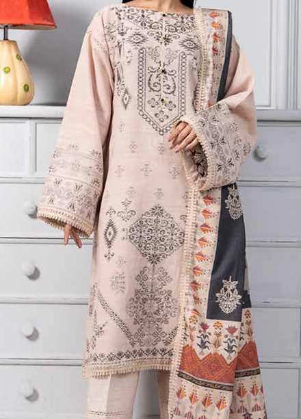 Ittehad Textiles Printed Khaddar Suits Unstitched 3 Piece ITD21K DGK-AIMEE - Winter Collection