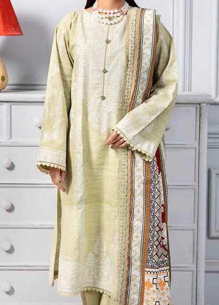 Ittehad Textiles Printed Khaddar Suits Unstitched 3 Piece ITD21K DGK-AMIRA - Winter Collection