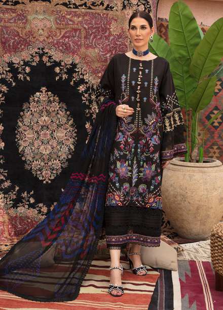 Ittehad Textiles Embroidered Lawn Suits Unstitched 3 Piece IT21SF GECE - Summer Collection