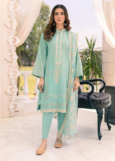 Guzel By Iznik Embroidered Jacquard Suits Unstitched 3 Piece IZ21G 09 Seker - Summer Collection