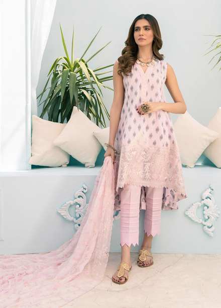 Guzel By Iznik Embroidered Jacquard Suits Unstitched 3 Piece IZ21G 10 Saflik - Summer Collection