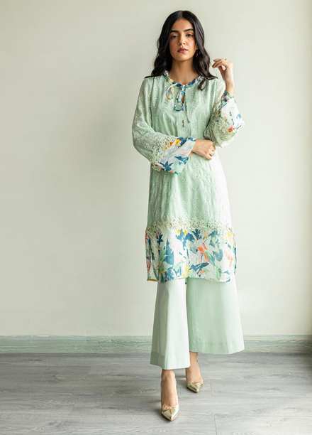 Arz  Chiffon Pret 2 Piece Jade