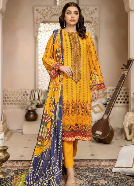 Kross Kulture Pret  Lawn 3 Piece Suit KP3-11